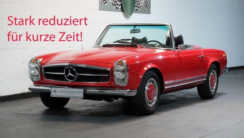 Rot Gebraucht 1964 Mercedes 230 Cabrio | 59.900 € - Bild 1/4