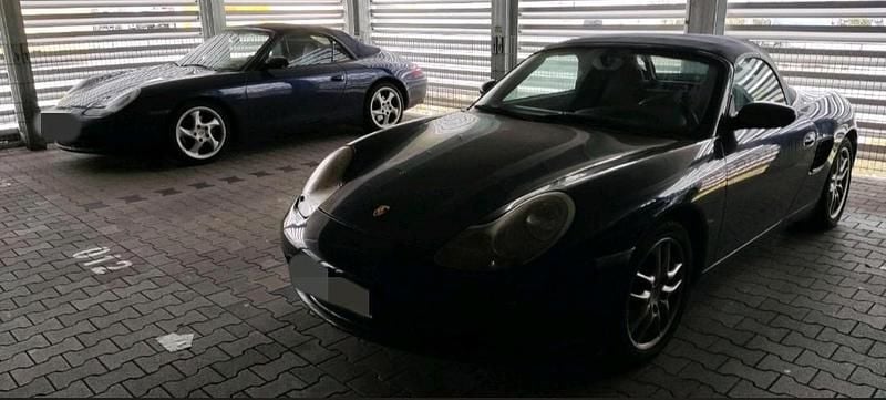 Blau Gebraucht 2004 Porsche 986 Boxster Cabrio | 17.000 € (Superpreis) - Bild 1/2