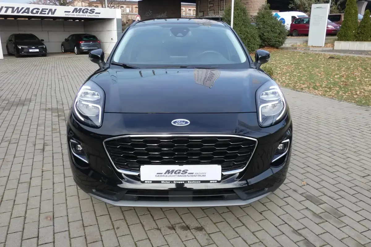 Gebraucht Ford Puma Titanium X 125 PS (91 kW) 2021 Obsidianschwarz metallic SUV