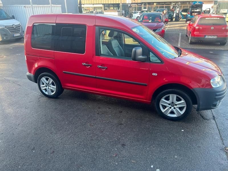 Gebraucht VW Caddy Life 102 PS (75 kW) 2007 Rot Van / Kleinbus
