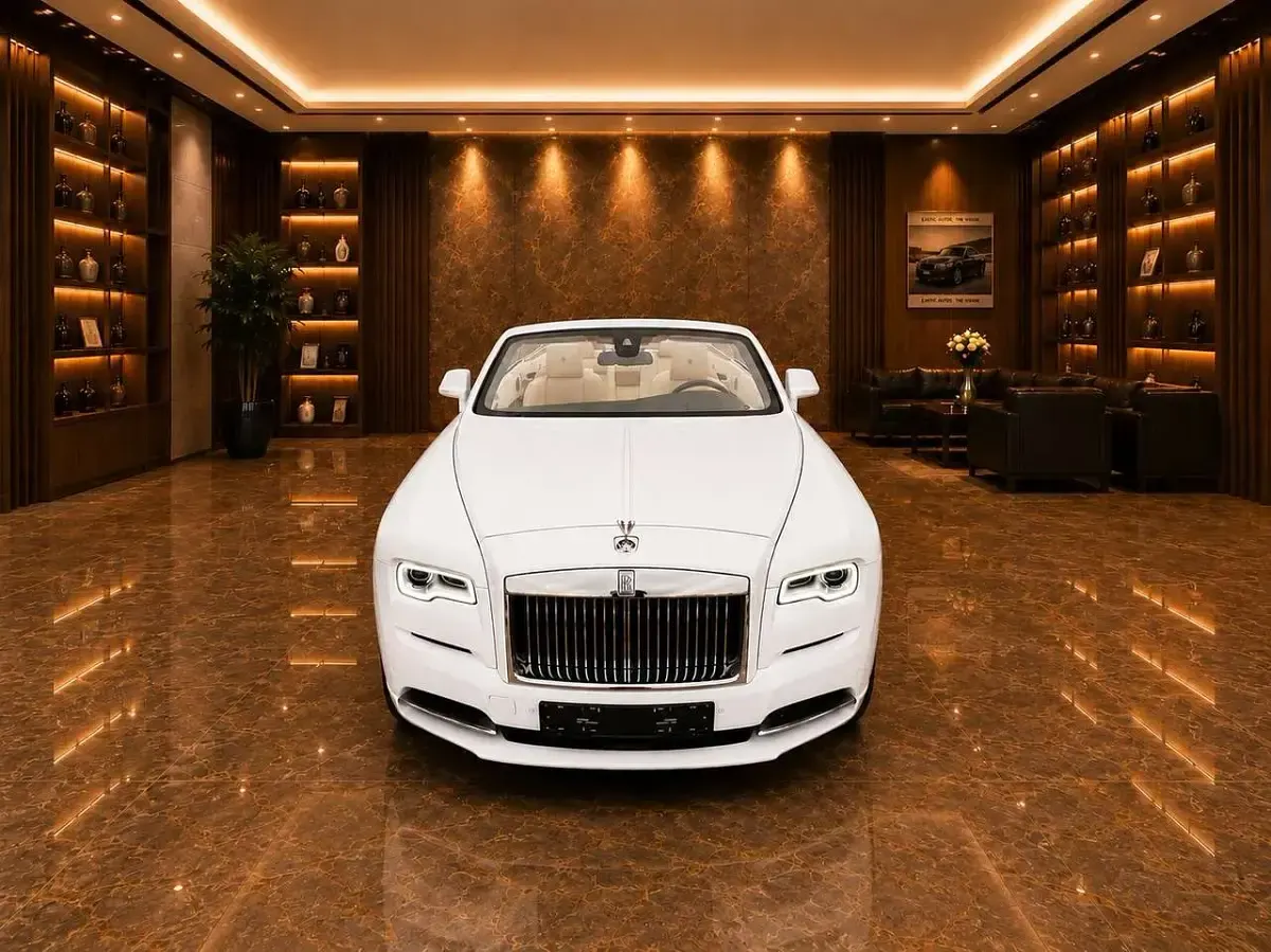 Gebraucht Rolls Royce Dawn 571 PS (419 kW) 2018 Weiß Cabrio