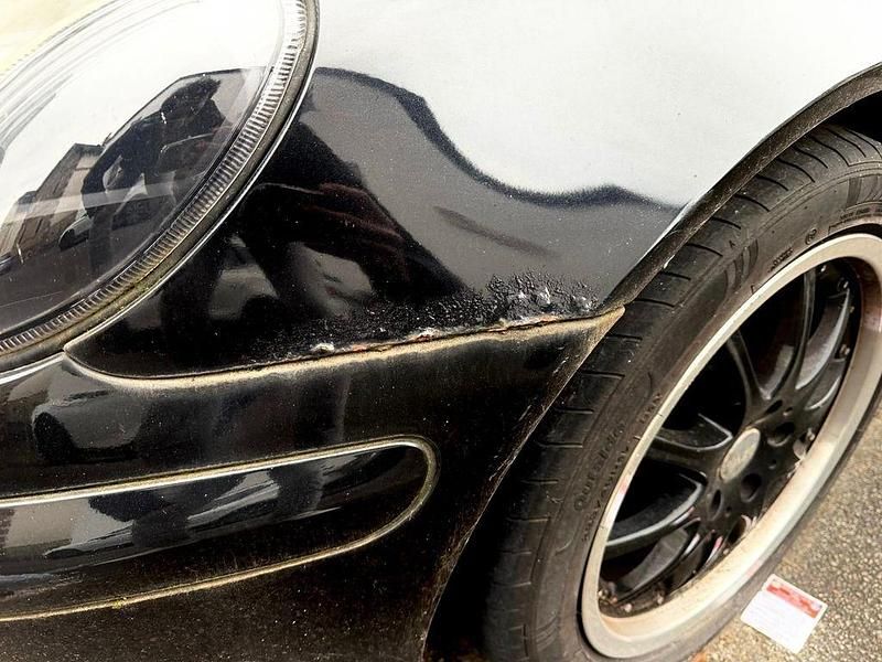 Gebraucht Mercedes SLK320 218 PS (160 kW) 2003 Schwarz Cabrio