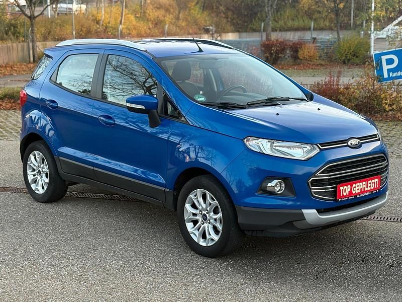 Gebraucht Ford Ecosport Titanium 125 PS (91 kW) 2015 Kineticblau (metallic) SUV