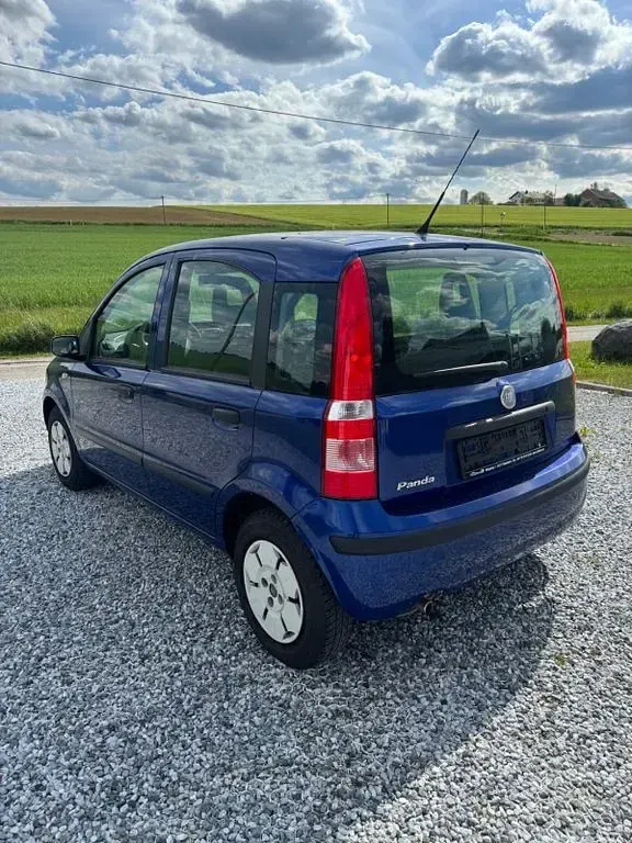 Gebraucht Fiat Panda Active 54 PS (39 kW) 2009 Blau Kleinwagen