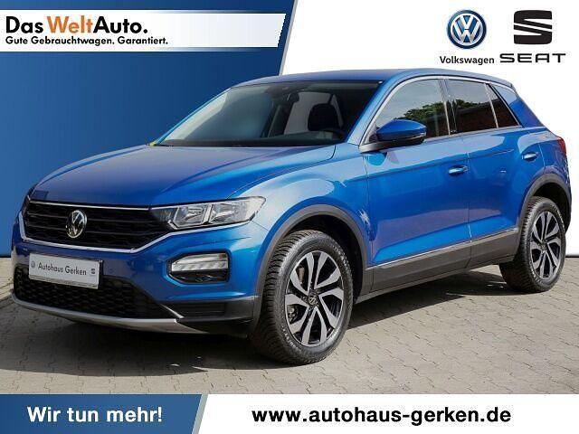 Ravennablau Gebraucht 2021 VW T-Roc Active SUV | 22.360 € (Fairer Preis) - Bild 1/2