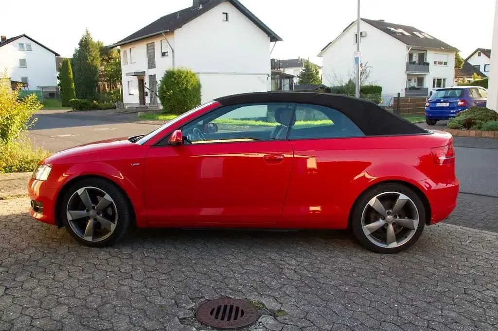 Używany Audi A3 Cabriolet S-Line 200 KM (147 kW) 2013 Czerwony Kabriolet