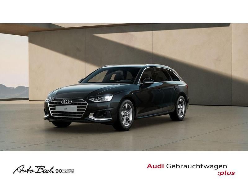Mythosschwarz metallic Gebraucht 2024 Audi A4 Advanced Plus Kombi | 39.970 € - Bild 1/4