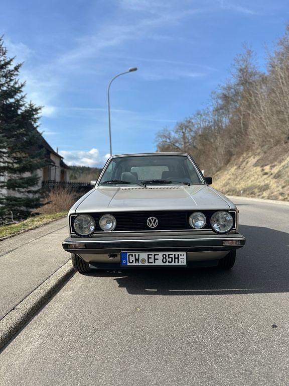 Gebraucht VW Golf Cabriolet 98 PS (72 kW) 1985 Silber Cabrio
