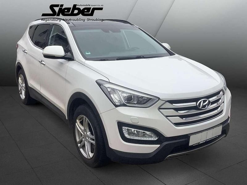Gebraucht Hyundai Santa Fe Premium 197 PS (144 kW) 2014 White crystal / mic SUV