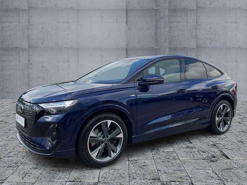 Gebraucht Audi Q4 e-tron S-Line 219 kW (299 PS) 2022 Navarrablau metallic SUV