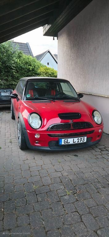 Usata Mini Cooper S 193 CV (141 kW) 2003 Rosso Utilitaria