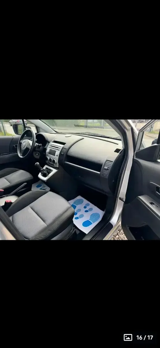 Gebraucht Mazda 5 110 PS (80 kW) 2006 Silber Van / Kleinbus