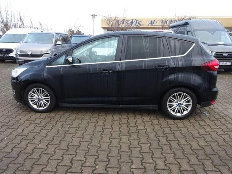 Gebraucht Ford C-MAX Titanium 125 PS (91 kW) 2017 Schwarz Van / Kleinbus