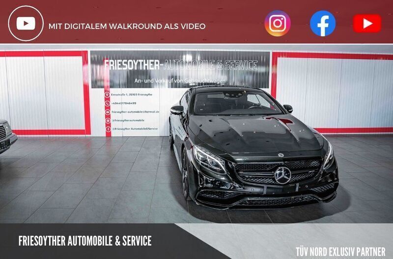Schwarz Gebraucht 2015 Mercedes S63 AMG AMG Coupé | 69.990 € (Superpreis) - Bild 1/4