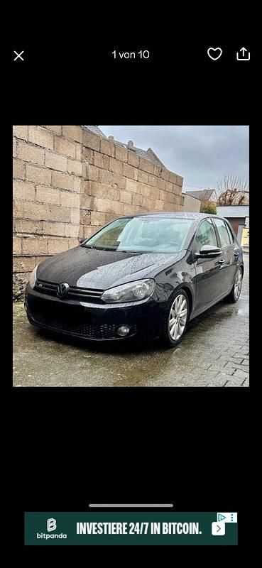 Gebraucht VW Golf VI 160 PS (117 kW) 2009 Schwarz Kleinwagen