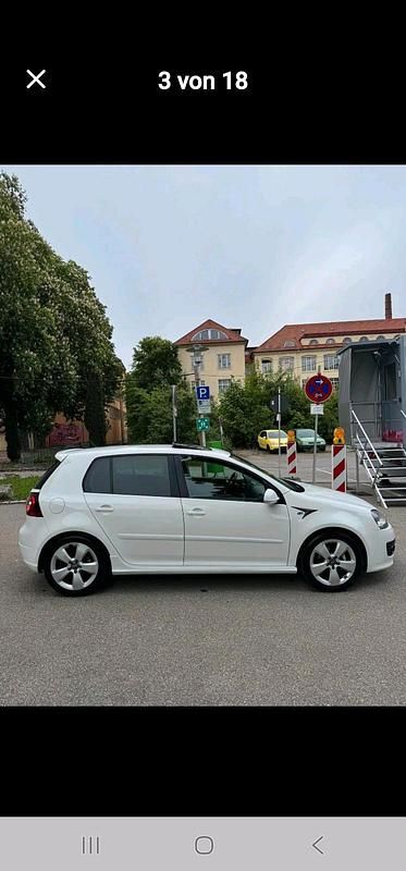 Usata VW Golf V 140 CV (102 kW) 2007 Bianco Berlina