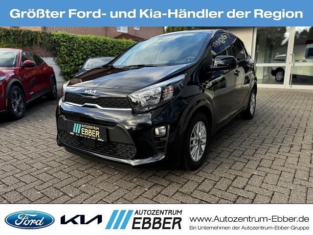 Schwarz Gebraucht 2023 Kia Picanto Vision Kleinwagen | 13.979 € - Bild 1/4
