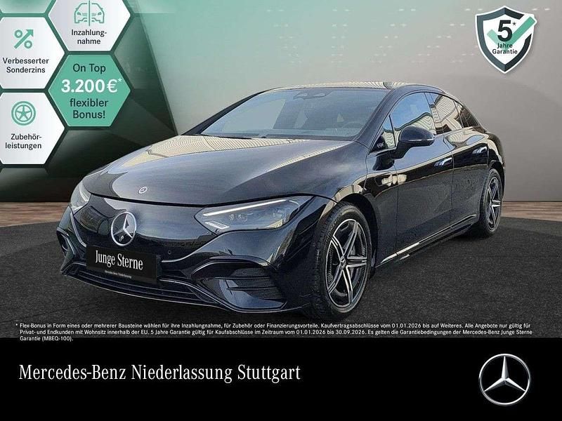 Schwarz Gebraucht 2022 Mercedes EQE350 AMG Limousine | 43.990 € (Guter Preis) - Bild 1/3