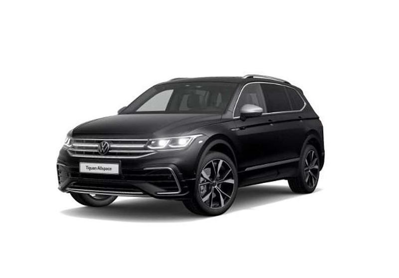 Deep black perleffekt Gebraucht 2023 VW Tiguan Allspace R-line SUV | 46.888 € (Teuer) - Bild 1/4