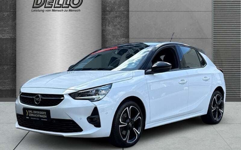Weiß Gebraucht 2021 Opel Corsa GS Line Limousine | 18.980 € (Fairer Preis) - Bild 1/4