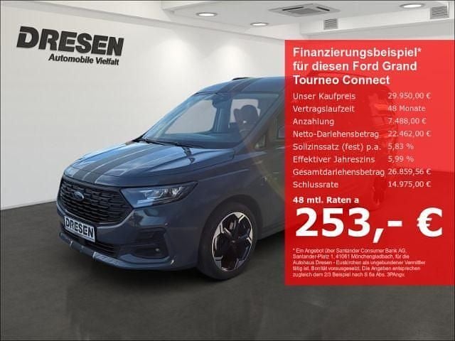 Grau Gebraucht 2024 Ford Grand Tourneo Connect Sport Van / Kleinbus | 29.950 € (Superpreis) - Bild 1/4