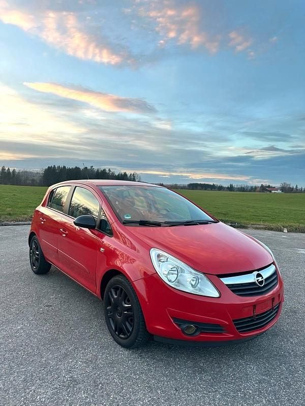 Gebraucht Opel Corsa 90 PS (66 kW) 2006 Rot Kleinwagen