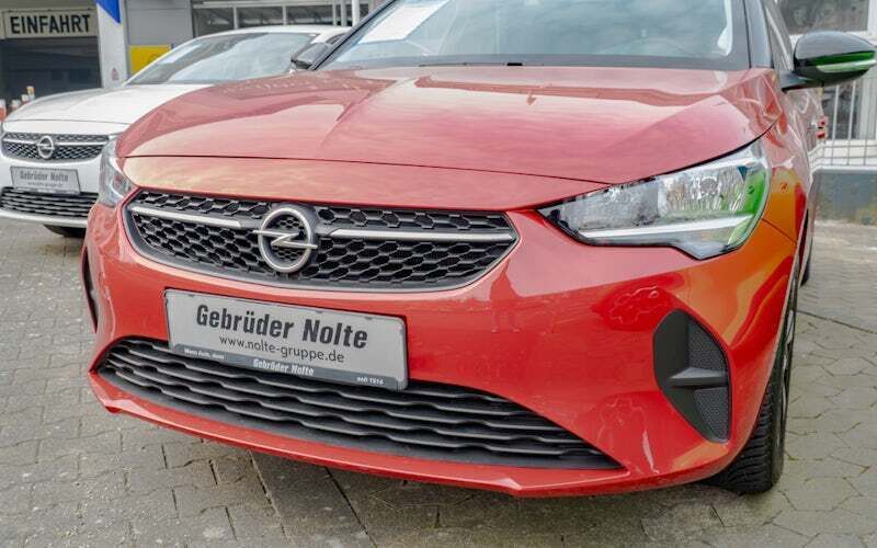 Gebraucht Opel Corsa-e Edition 100 kW (136 PS) 2022 Rot Kleinwagen