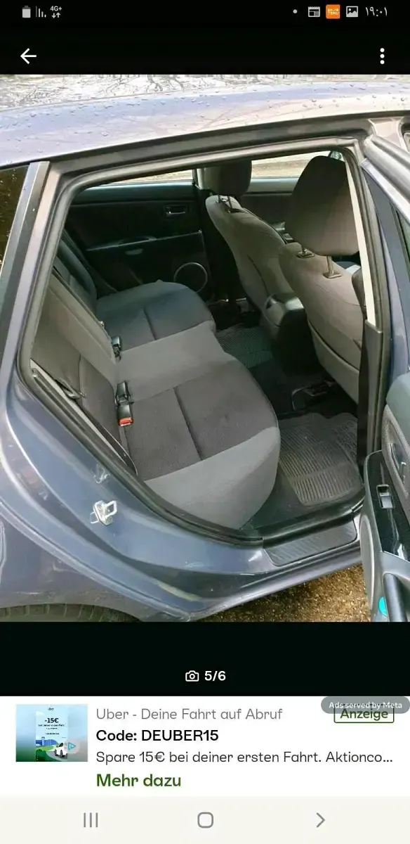 Gebraucht Mazda 3 105 PS (77 kW) 2009 Grau Limousine