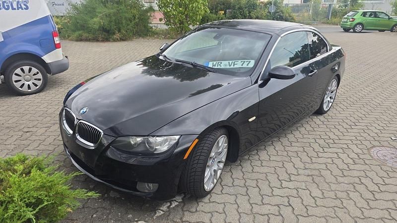 Schwarz Gebraucht 2008 BMW 328 Cabriolet Cabrio | 7.800 € - Bild 1/4
