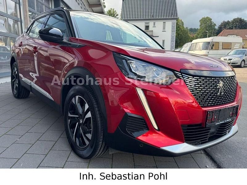 Rot Gebraucht 2020 Peugeot 2008 Allure SUV | 16.249 € (Fairer Preis) - Bild 1/4