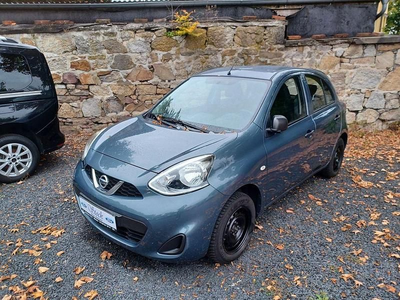 Grau Gebraucht 2017 Nissan Micra Visia Kleinwagen | 5.770 € - Bild 1/4