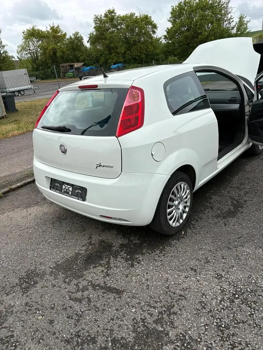 Usata Fiat Punto 69 CV (50 kW) 2012 Bianco Utilitaria