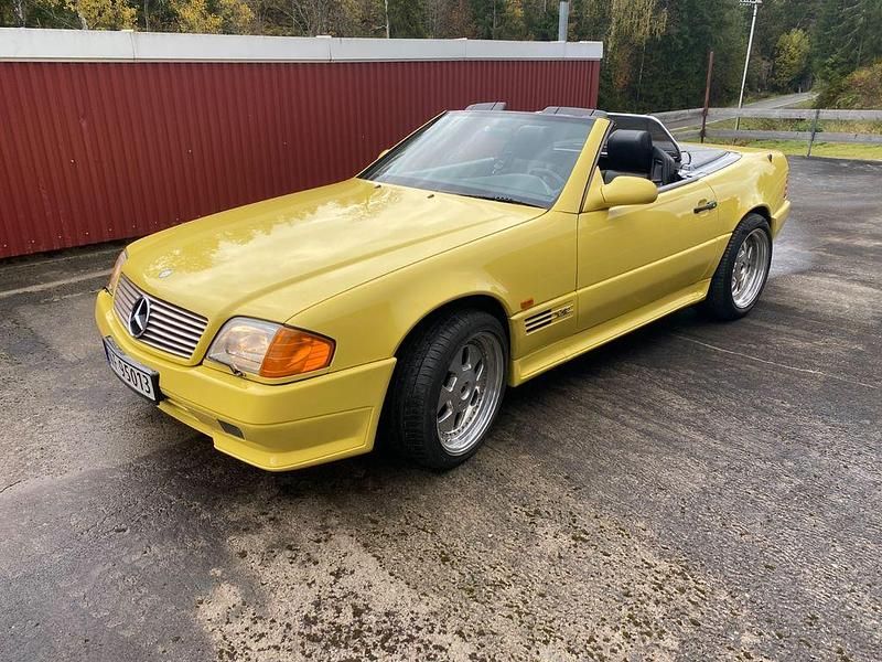 Gelb Gebraucht 1994 Mercedes SL600 AMG Cabrio | 29.000 € - Bild 1/4