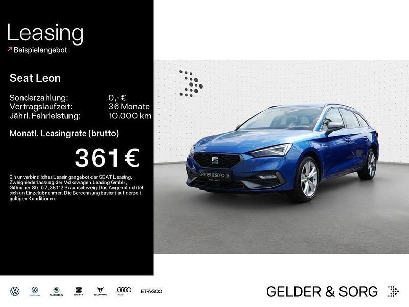 Saphirblau Gebraucht 2024 Seat Leon FR Kombi | 28.890 € (Etwas zu teuer) - Bild 1/4