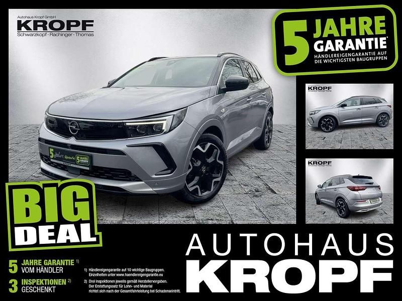 Lack grau artense/metallic klarlack Gebraucht 2023 Opel Grandland X Elegance SUV | 24.970 € (Guter Preis) - Bild 1/4