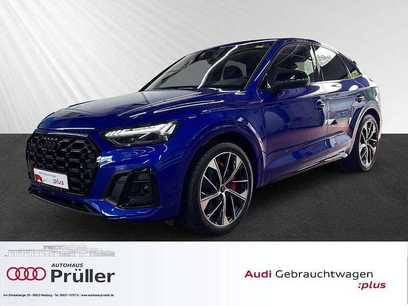 Ultrablau metallic (blau) Gebraucht 2023 Audi SQ5 Sportback Sport SUV | 63.400 € (Etwas zu teuer) - Bild 1/4