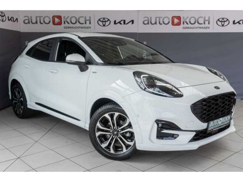 Weiß Gebraucht 2021 Ford Puma ST-Line Coupé | 23.949 € (Teuer) - Bild 1/4