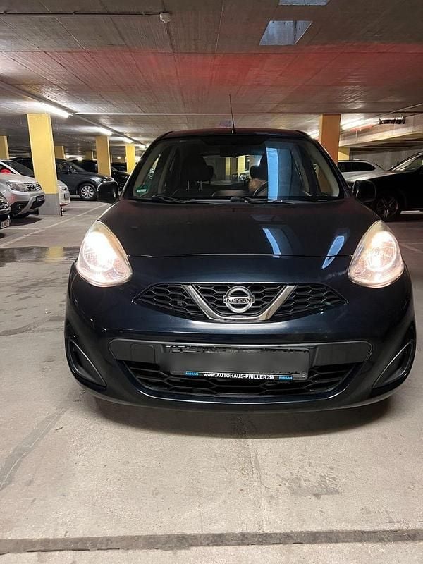 Schwarz Gebraucht 2014 Nissan Micra Kleinwagen | 4.500 € (Guter Preis) - Bild 1/4