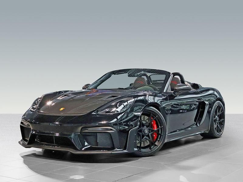 Schwarz Neu 2025 Porsche 718 Spyder Cabrio | 178.338 € (Superpreis) - Bild 1/4