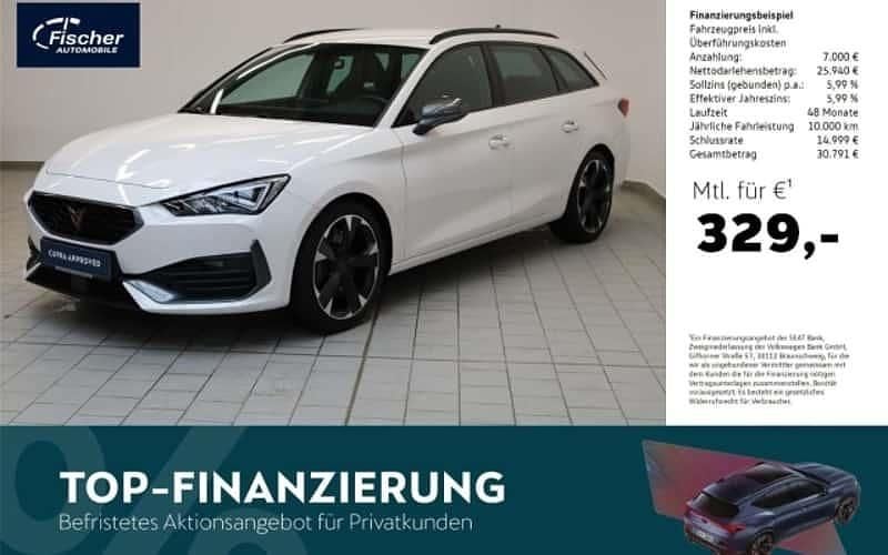 Weiss Gebraucht 2023 Cupra Leon Kombi | 32.940 € (Fairer Preis) - Bild 1/4