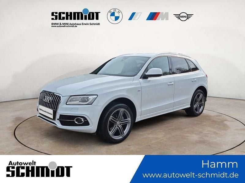 Gebraucht Audi Q5 S-line plus 177 PS (130 kW) 2014 Gletscherweiß metallic SUV