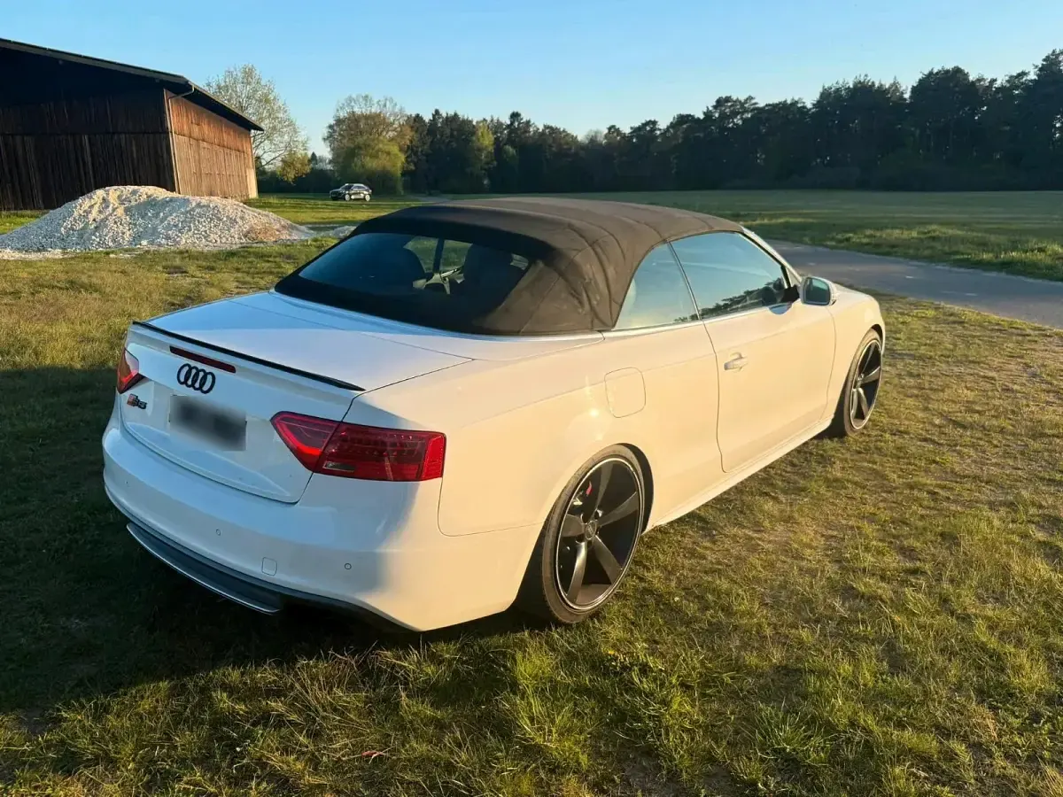 Gebraucht Audi S5 Cabriolet 333 PS (244 kW) 2011 Weiß Cabrio
