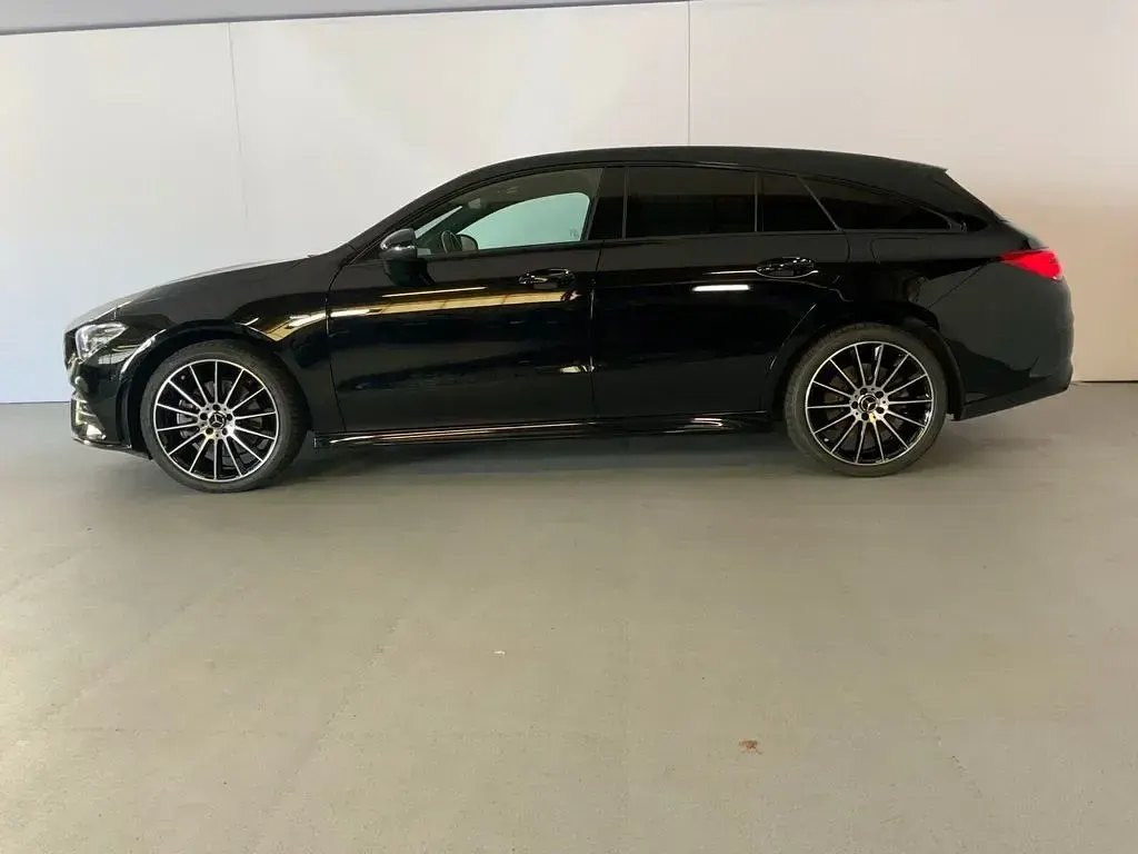Gebraucht Mercedes CLA250e AMG line 218 PS (160 kW) 2021 Unilack nachtschwarz Coupé