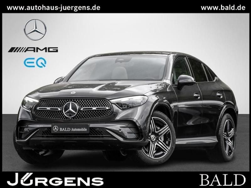 Schwarz metalliclack obsidianschwarz Gebraucht 2025 Mercedes GLC300 AMG Coupé | 67.350 € (Guter Preis) - Bild 1/4