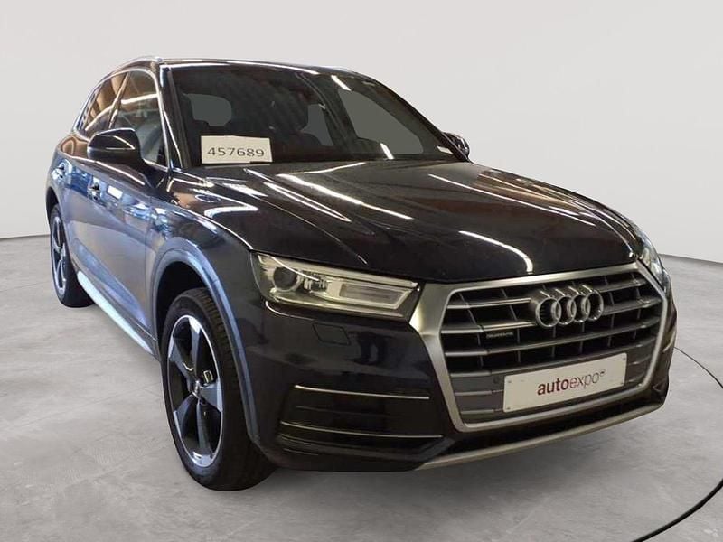 Mondscheinblau metallic Gebraucht 2019 Audi Q5 Sport SUV | 34.490 € (Fairer Preis) - Bild 1/4