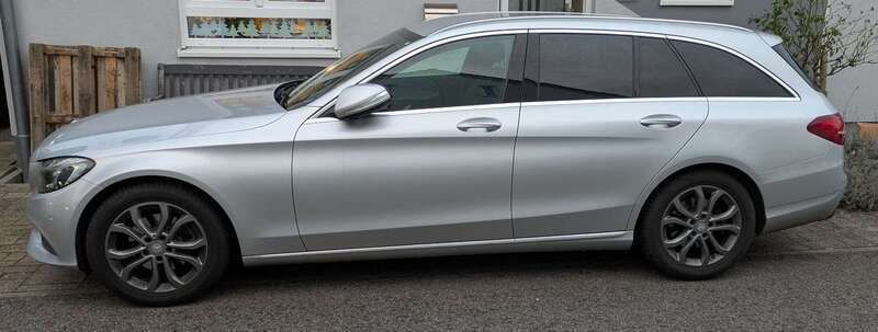 Silber Gebraucht 2015 Mercedes C220 Avantgarde Kombi | 18.500 € (Guter Preis) - Bild 1/2