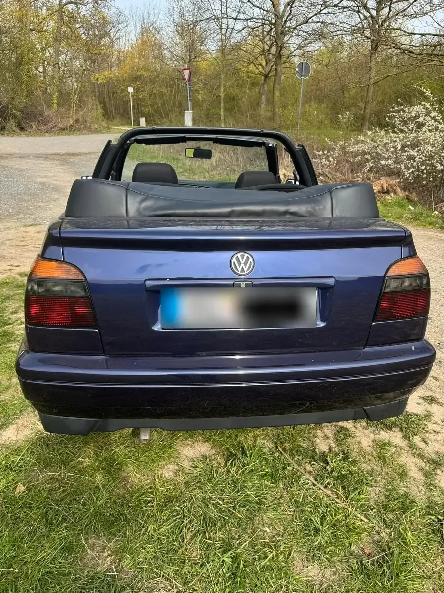 Gebraucht VW Golf Cabriolet 75 PS (55 kW) 1995 Blau Cabrio