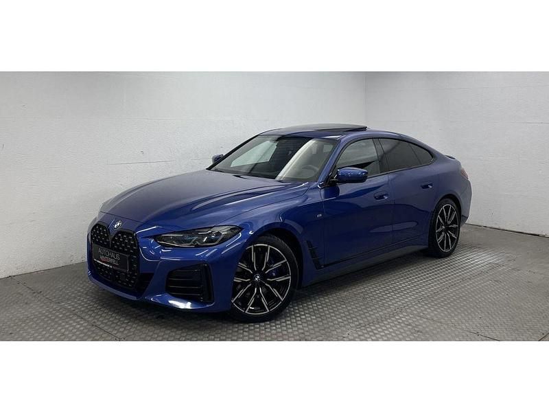 Portimao blau (metallic) Gebraucht 2021 BMW 420 Sport Line Coupé | 38.659 € (Etwas zu teuer) - Bild 1/4