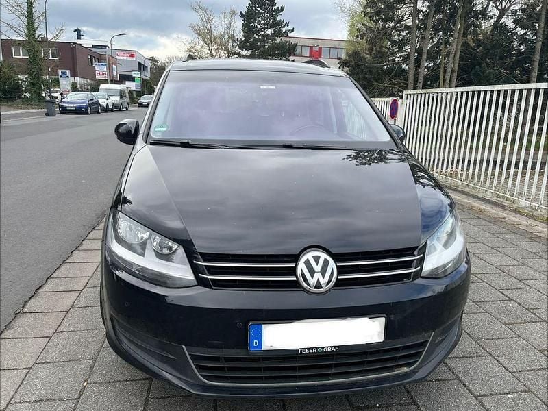 Gebraucht VW Sharan Highline 184 PS (135 kW) 2017 Schwarz Van / Kleinbus