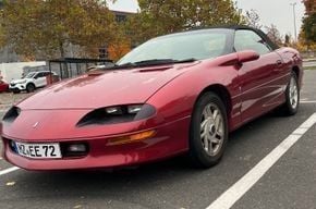 Rot Gebraucht 1996 Chevrolet Camaro Cabrio | 9.900 € - Bild 1/4